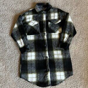 Jacket -- Steve Madden Women's Chloe Plaid Shacket